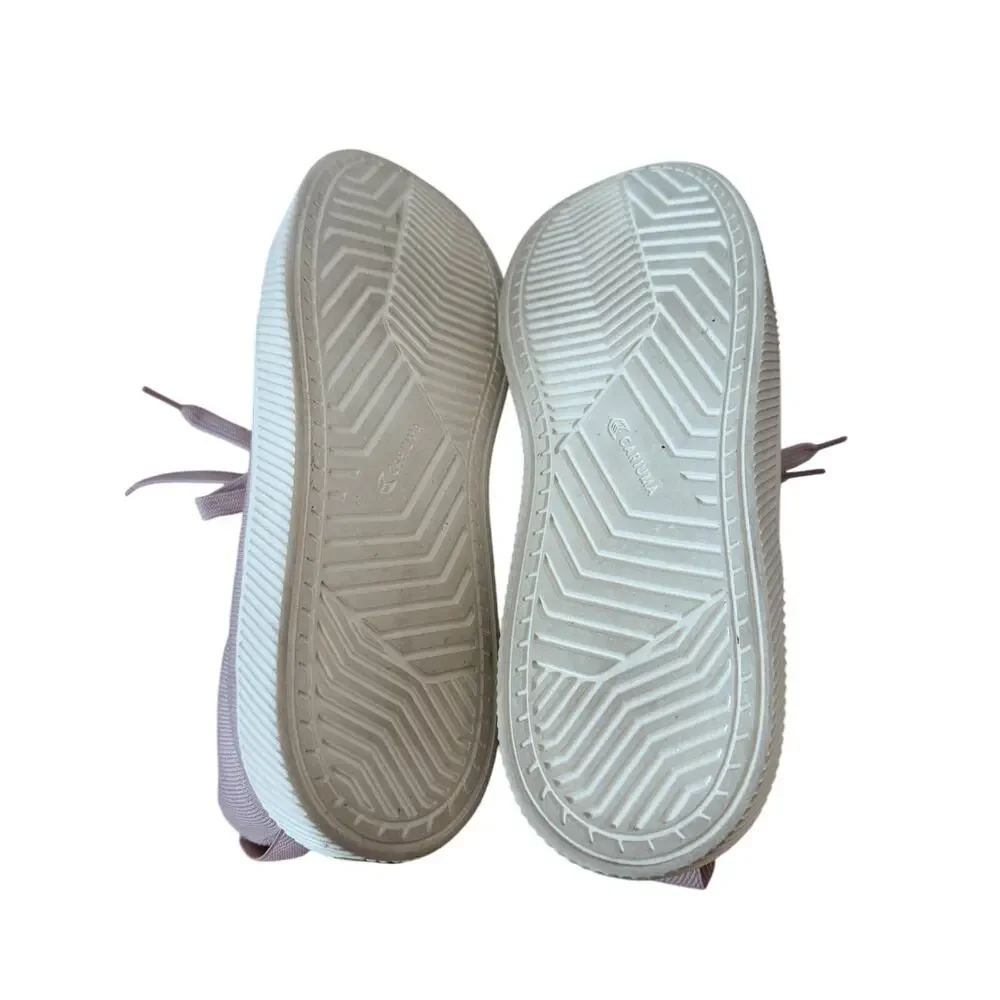 Cariuma IBI Low Rose Knit Shoes Sneakers Pink Cream Womens Size 10 - Picture 6 of 8